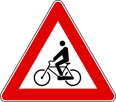 Segnale di attraversamento ciclabile