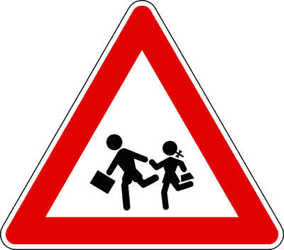 Segnale di attraversamento bambini